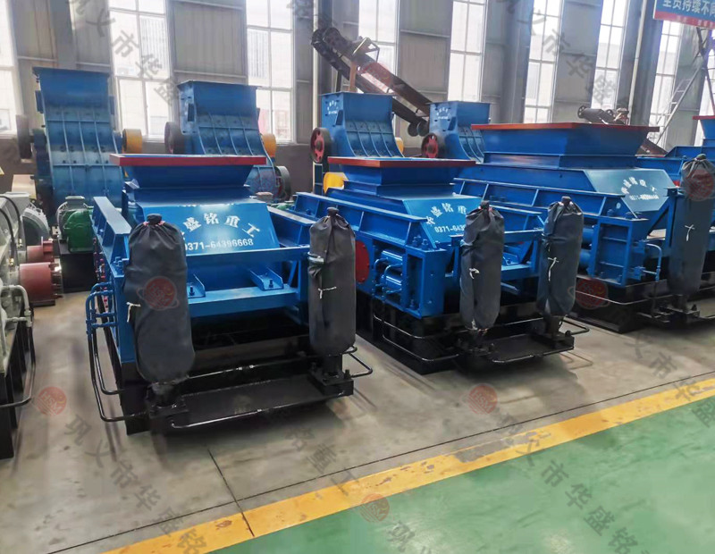 瓜米石對輥破碎機(jī)